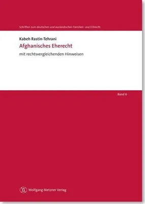 Zdjęcie produktu dla Rastin-Tehrani, K: Afghanisches Eherecht