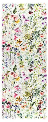 Produktbild von Regenbogen-Fensterfolie im Buntglas-Stil mit floralem Muster, statisch haftend, wiederverwendbar, ohne Klebstoff, für Wohnzimmer, Schlafzimmer, Küche und Badezimmer