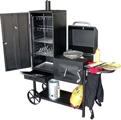 Produktbild von Wędzarnia z piecem wędzarniczym Klavor | wózek do grillowania | grill węglowy | grill BBQ klasy A