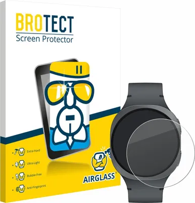 Produktbild von BROTECT Schutzglas für Samsung Galaxy Watch 8 (40 mm) Schutzfolie Panzer Folie Glas Display Schutz klar