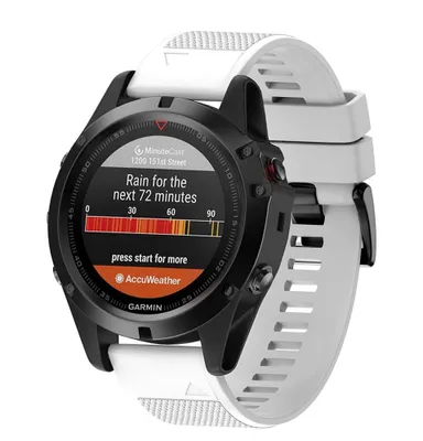 Obrázok produktu pre Garmin Fenix 5 Silicone Acton remienok, White