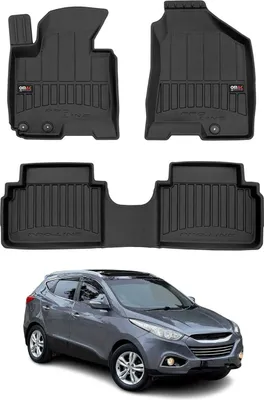 Image de Tapis de Sol pour Hyundai Tucson 2009-2015 TPE Noir