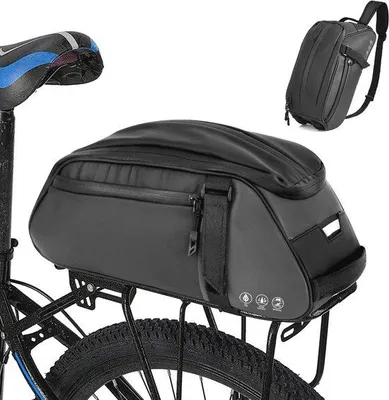 Produktbild von Famanu Fahrradtasche Reflexionsfläche - Schwarz