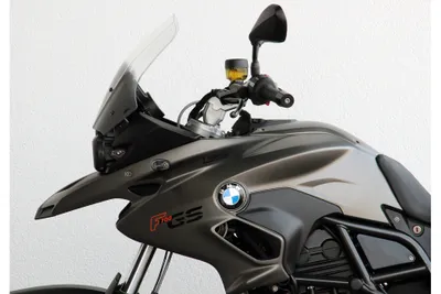 Produktbild von Windschutzscheibe MRA Tourenscheibe T schwarz mit ABE für BMW F 700 GS