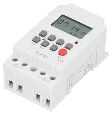 Produktbild von Mikrocomputer-Zeitschaltuhr 7-Tage-Elektronikzubehör mit Digitalanzeige zur Lichtsteuerung