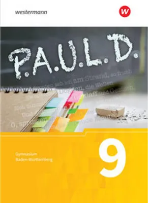 Obrázek produktu pro P.A.U.L. D. (Paul) 9. Schülerbuch. Gymnasien. Baden-Württemberg u.a.