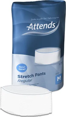 Produktbild von Inkontinenz-Fixierhöschen Attends Stretch Pants Regular Medium (15 Stück)
