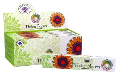 Image de Bâtonnets d'encens Green Tree "Tibetan Flowers" 15gr.