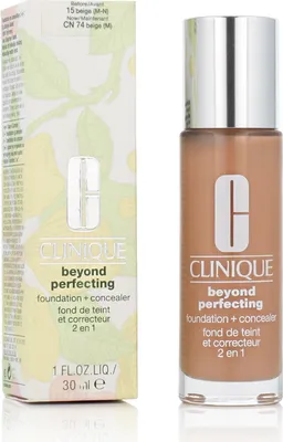 Obrázok produktu pre Clinique Beyond Perfecting Foundation + Concealer (15 Beige) 30 ml