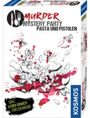 Produktbild von Kosmos Murder Mystery Party - Pasta & Pistolen, Party-Kartenspiel, 16 Jahr(e), 192 mm, 275 mm, 38 mm