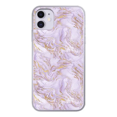 Produktbild von MuchoWow® Handyhülle Schutzhülle Hülle für iPhone 11 Abstrakt - Marmor - Gold - Muster Silikon Softcase Handy Hülle - Handytasche