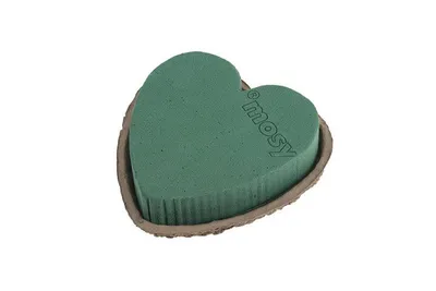 Produktbild von Steckmasse - Herz, 15 cm, Plantaunterlage