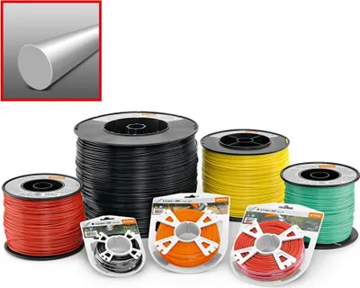 Produktbild von Stihl 00009302342, Rasentrimmer-Linie, Rot, 32 m, 1 Stück(e), 2,7 mm