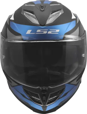 Produktbild von LS2 FF818 STORM III KOMAI Integralhelm L in blau/schwarz