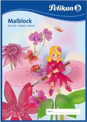 Obrázek produktu pro Pelikan 137661 - Kunstpapier - 30 Blätter - Mädchen - 70 g/m²