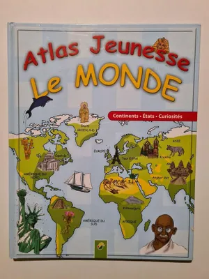 Produktbild von Atlas jeunesse le MONDE