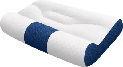Produktbild von Kühlendes Sommerkissen, langsame Rückfederung, elastisches Schlafkissen zur Linderung von Nackenschmerzen, verbesserte Durchblutung, waschbare Nackenstütze, bequemes Kissen für Seiten- und Rückenschläfer
