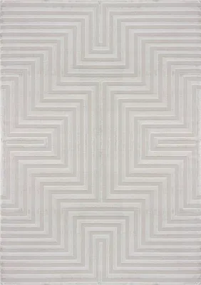 Produktbild von Teppium Boho Teppich Wohnzimmer Modern Skandinavische Stil Einfarbig Design Uni Teppich Schlafzimmer, Grösse: 240x340 cm