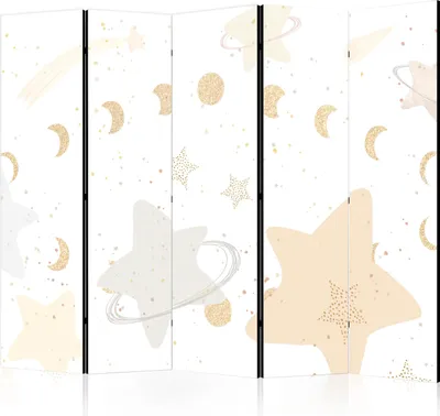 Immagine prodotto di Schermo per bambini 225x172 cm in 5 parti bianco