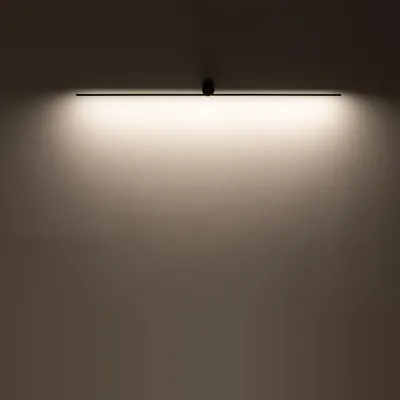 Produktbild von Nowodvorski Kinkiet Spin LED Schwarz Alu 10368