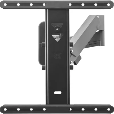 Produktbild von One For All Ultra Slim Line WM 5480, 195,6 cm (77"), 200 x 100 mm, 400 x 400 mm, 0 - 20°, 0 - 180°, Schwarz