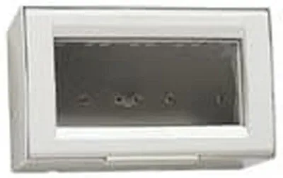 Image de Boîtier d'installation électrique - IP55 étanche - 4 modules - Gris