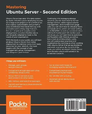 Produktbild von Mastering Ubuntu Server - Second Edition