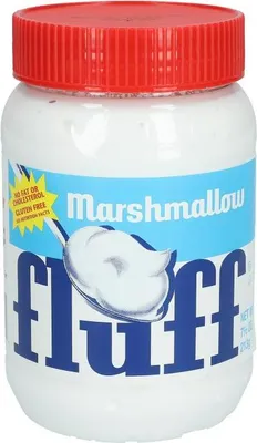 Produktbild von Fluff Marshmallow Naturell, Brot Aufstrich, Brotaufstrich, Schaumzucker, Vanille, 213 g, 42670