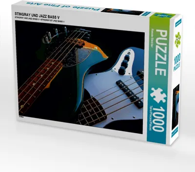 Produktbild von Calvendo STINGRAY UND JAZZ BASS V 1000 Teile Puzzle quer 640x480mm, Bleicher Renate; 7282740