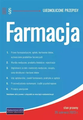Produktbild von Farmacja - ujednolicone przepisy