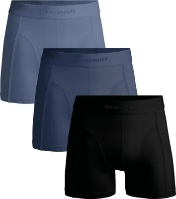 Produktbild von Muchachomalo Herren Boxershorts – 3er Pack – Baumwolle Stretch – Bequeme Unterwäsche – Größe XXL - U-PIMA1010-07