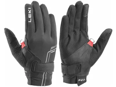 Produktbild von LEKI Handschuhe »Nordic Move Shark« Schwarz Weiß