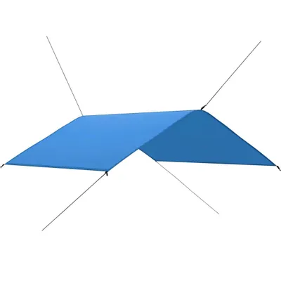 Zdjęcie produktu dla vidaXL Outdoor-Tarp 4x4 m Blau