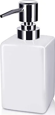 Produktbild von 320ml Keramik Quadratischer Seifen- und Lotionspumpenspender Küche Bad