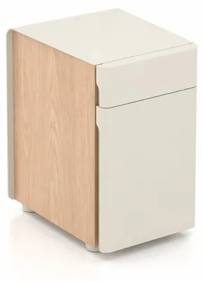 Image de Bureau et commode, ensemble idéal pour un espace de travail moderne