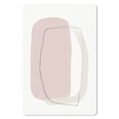Produktbild von MuchoWow® Mauspad Mousepad Pastell - Abstrakt - Design 18x27 cm - Mousepads - Maus Mat - Pad - Mausunterlage