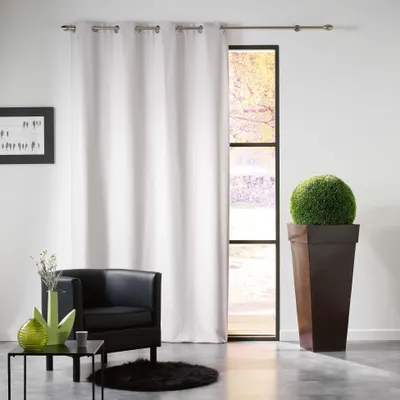 Image de Rideau a oeillets Mezzo gris