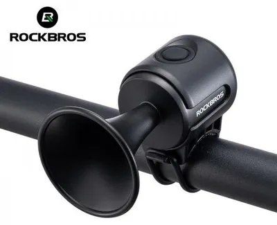 Obrázok produktu pre Elektrický zvonček na bicykel 120dB ROCKBROS EH2 čierny (34210002001)