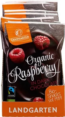 Productafbeelding van Landgarten Raspberry In Dark Chocolate (50 gr)