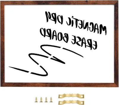 Obrázek produktu pro Magnetická tabule, tmavě hnědá, velká