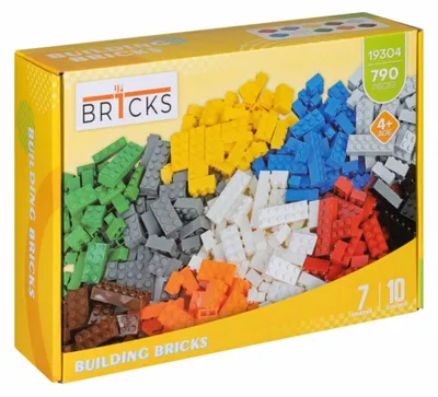 Immagine prodotto di Br1cks Set di mattoncini da costruzione, scatola da 790 pezzi