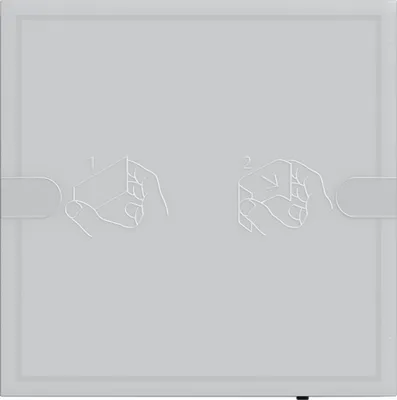 Produktbild von GIRA KNX Tastsensor 4 Komf. 1f TS4 anthr. 5001028