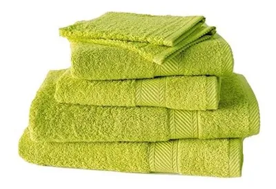 Produktbild von badtextilset Hélène140 cm Baumwolle Limone 6-teilig