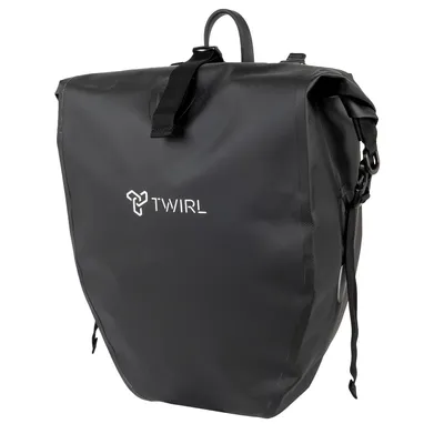 Zdjęcie produktu dla TWIRL 123200 – Torba na bagażnik CARRY S 22 L, czarna