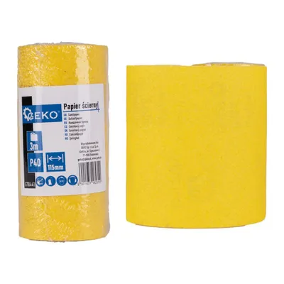 Obrázek produktu pro GEKO Brusný pás 115mm, role 3m, P40 G78441
