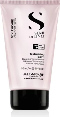 Zdjęcie produktu dla Alfaparf Milano Semi Di Lino Style & Care Texturizing Balm krem do stylizacji o działaniu nawilżającym 150 ml
