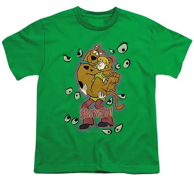 Produktbild von Scooby Doo - "Being Watched" T-Shirt für Kinder TV36371 (152-158) (Leuchtendes Gelbgrün)