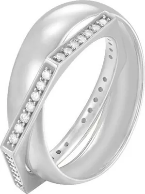 Produktbild von Joop Damen Ring Silber Zirkonia Edged JPRG90779A, Ringgröße:55 (17.5 mm Ø)