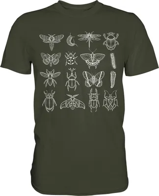 Produktbild von Käfersammler Entomologe Insekten T-Shirt – Urban Khaki / XL