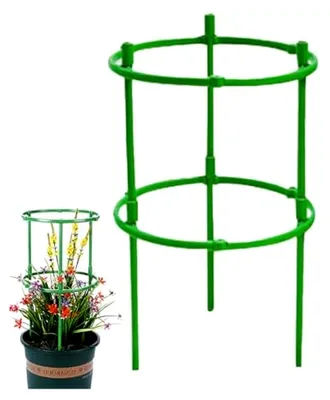 Produktbild von 4 Stück Tomaten-Rankhilfe, Rankhilfe für Hochbeete 38 x 20 cm, verstellbare Gurken-Rankhilfe, Pflanzenstütze, Tomatenturm, Gurkenturm, Rankgitter für Tomaten, Blumen und Pflanzen
